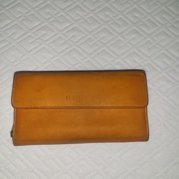 Gucci Continental Leather Long Wallet..Authentic.. - Picture 2 of 15